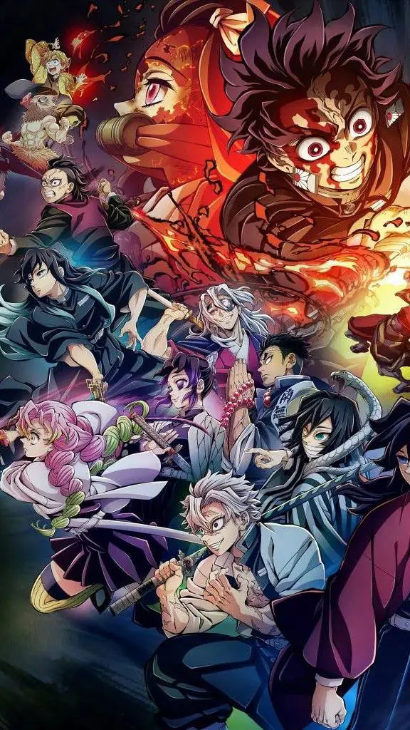 ai character: demon slayer background