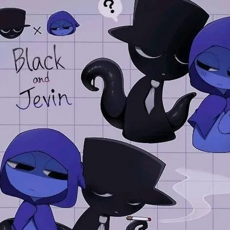 chat with ai character: Black x jevin~!!