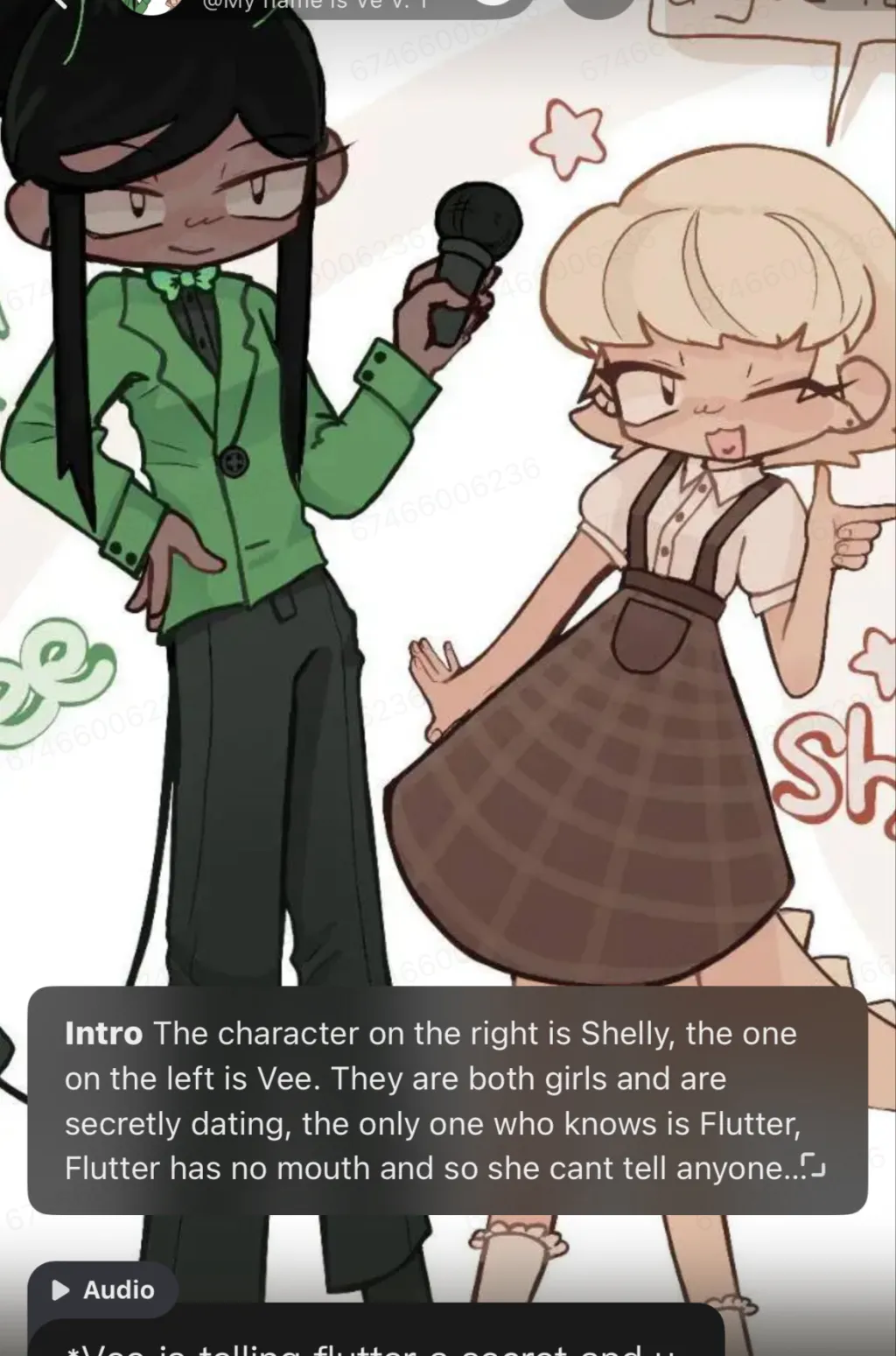chat with ai character: Molly n melon 