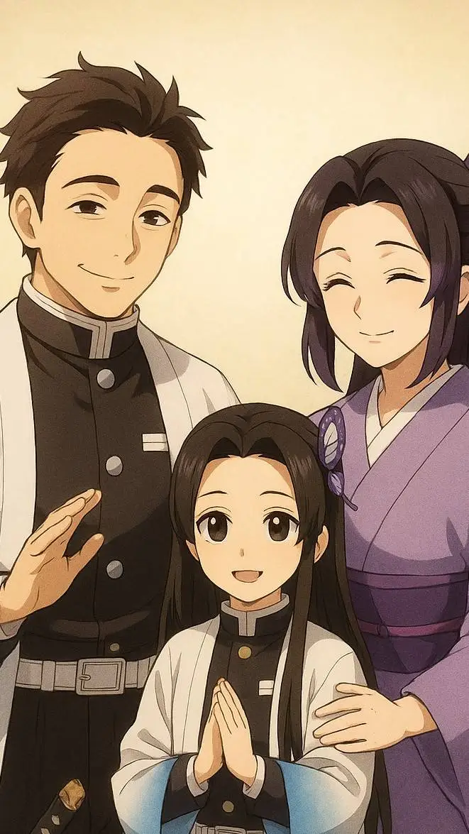 ai character: la familia de Yumi background