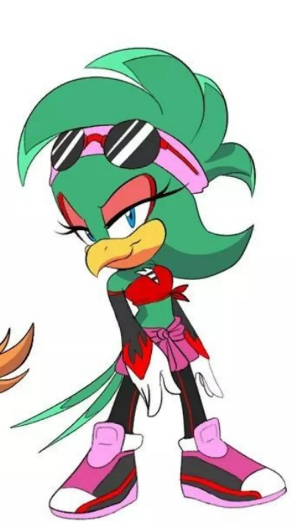 ai character: Wet background