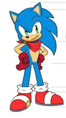 ai character: Sonic (Toonsite) background
