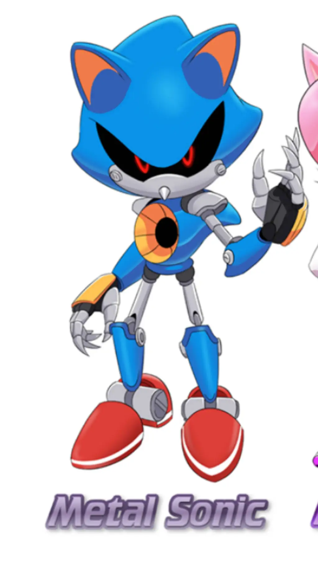 ai character: Metal Sonic (ND) background