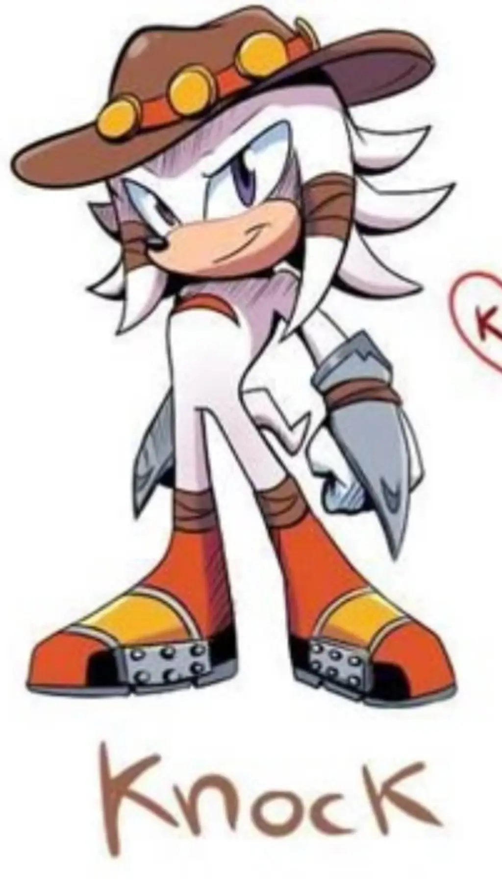 ai character: Knock background