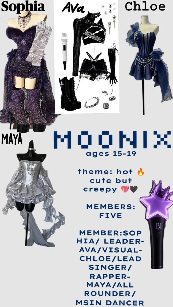 ai character: MOONIX background