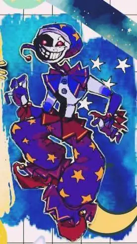 ai character: ✨💙🌙moon🌙💙✨ background