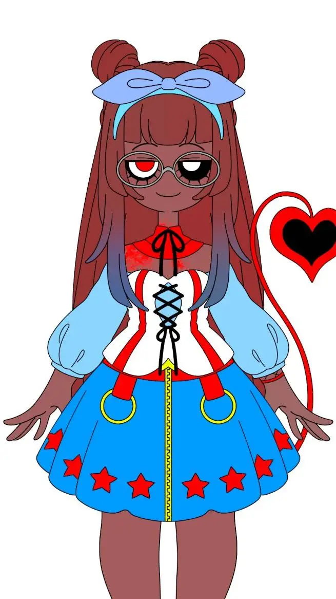 ai character: LOOK AT MAH background