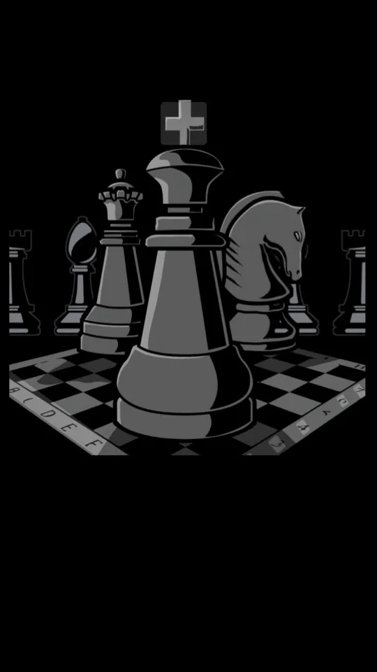 ai character: Robot chess background