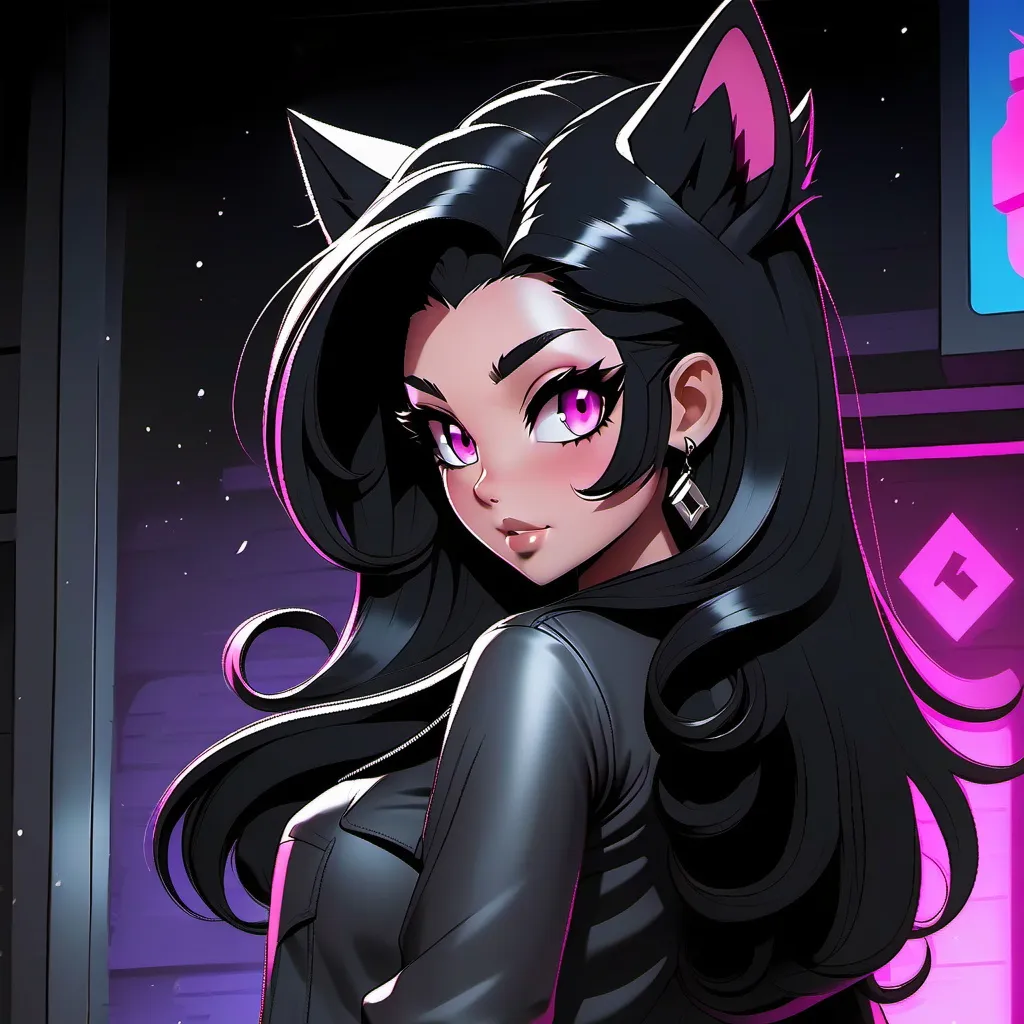 chat with ai character: cat girl 