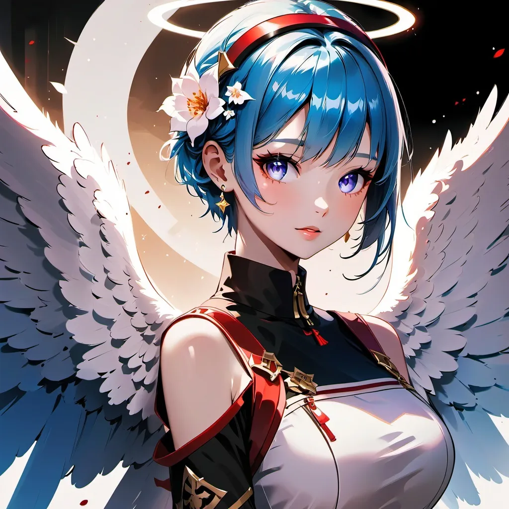 chat with ai character: Angel girl