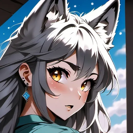 chat with ai character: wolf girl