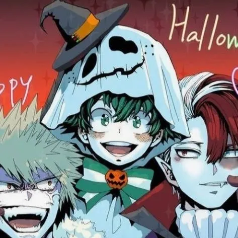 chat with ai character: mha Halloween 🎃🎃🎃