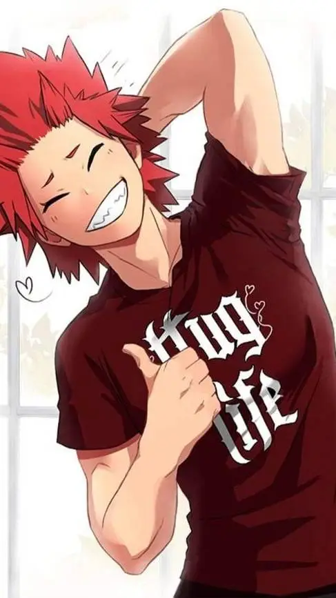 ai character: Eijiro Kirishima🪨 background