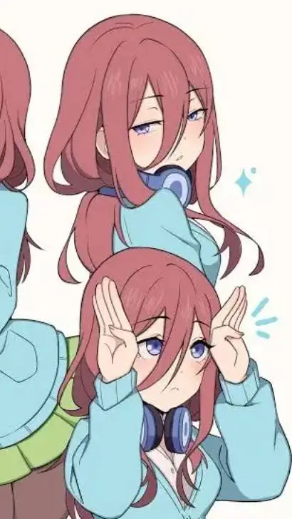 ai character: miku nakano background