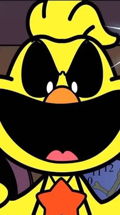 ai character: Kickin Chicken 🐥💛🌟 background