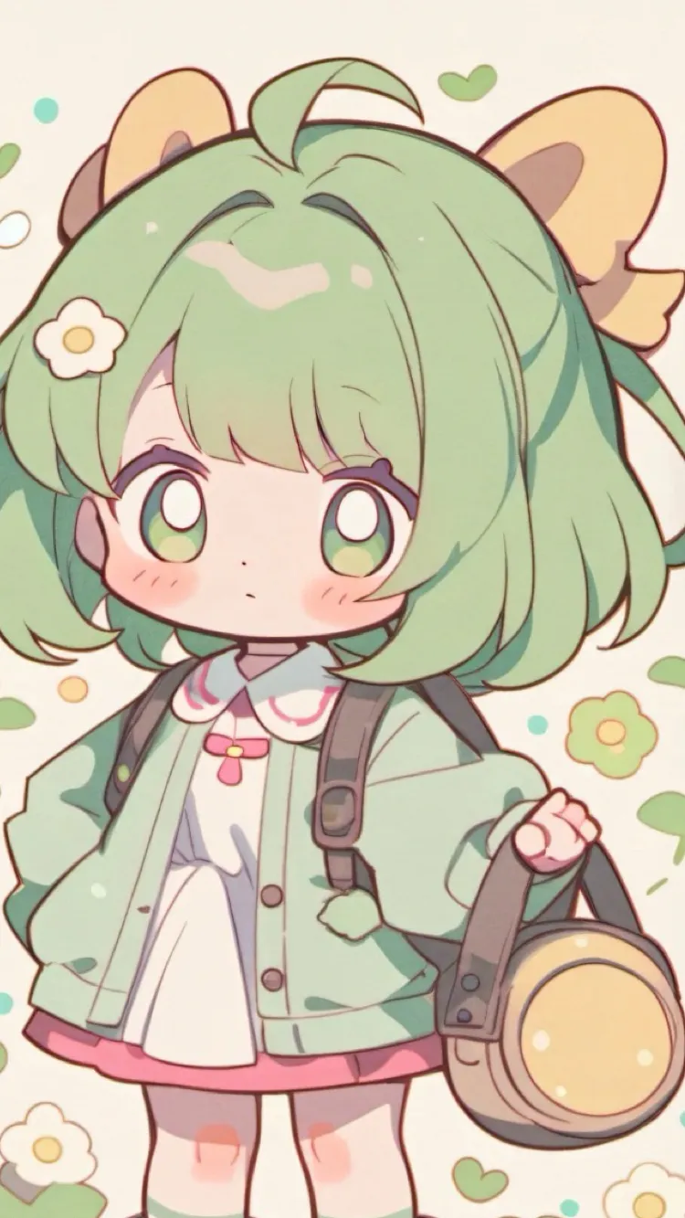 ai character: Cookies background