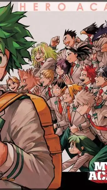 ai character: MHA x your school! background