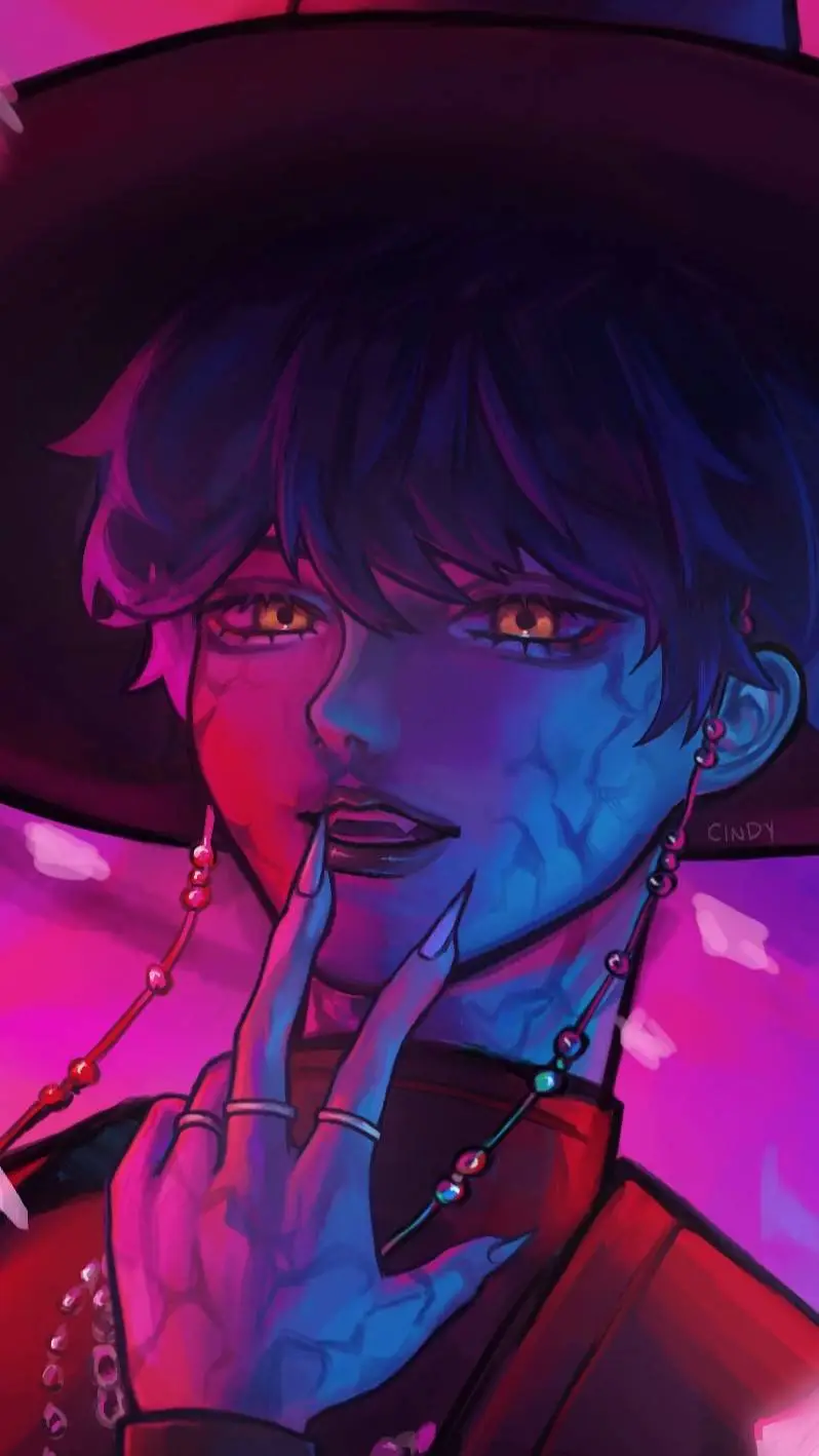 ai character: 🔥sajdemon hunters🔥 background