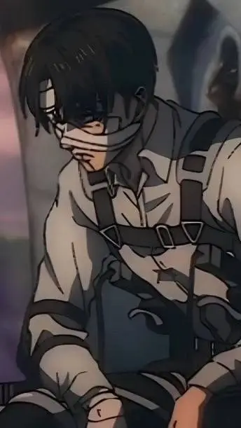 ai character: ✡︎LEVI ACKERMAN✡︎ background