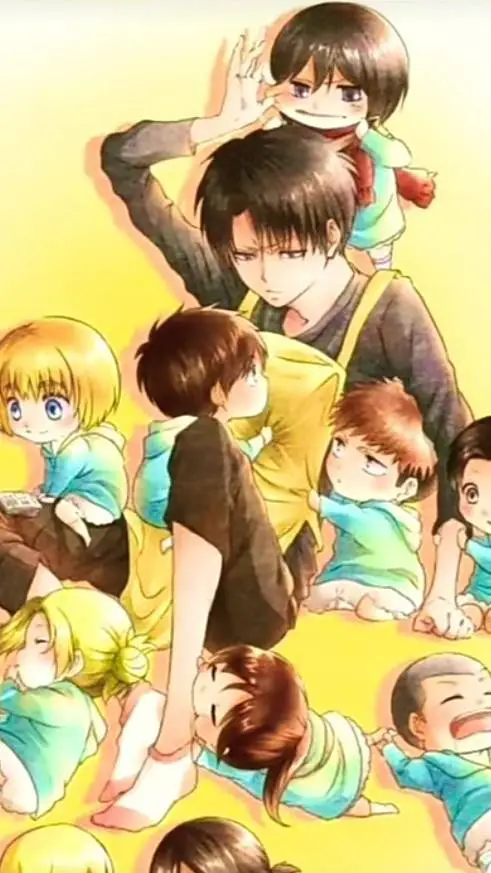 ai character: Aot React to background