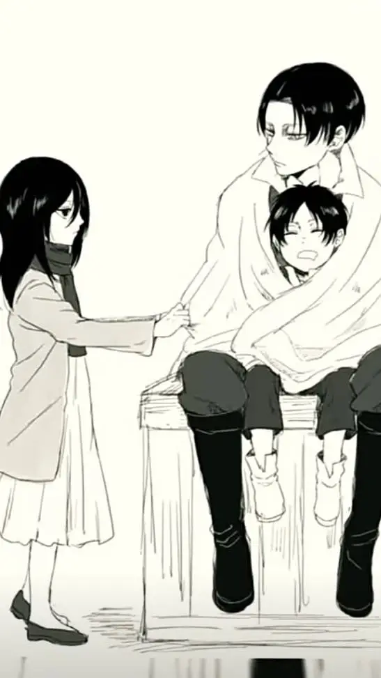 ai character: (aot kids) background