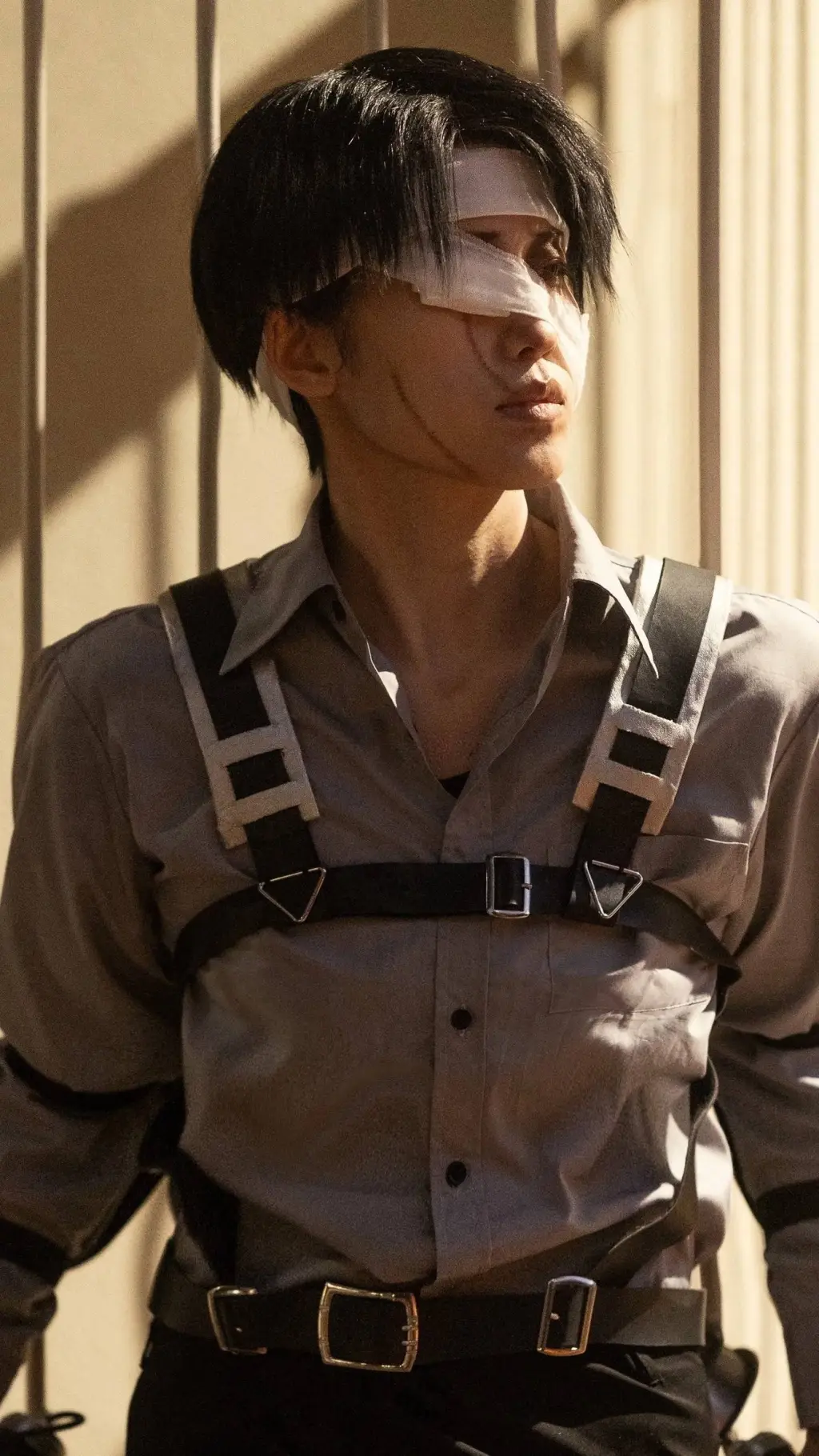 ai character: Levi Ackerman background