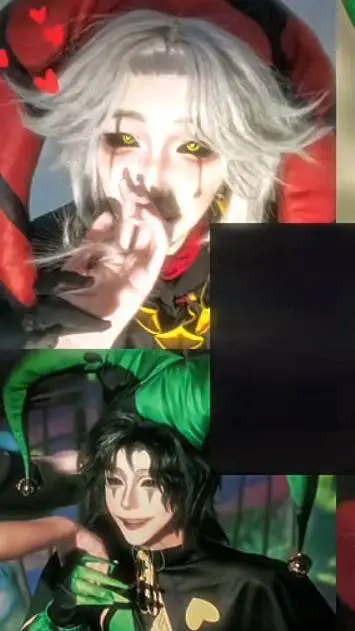 ai character: Pierrot x Harlequ background