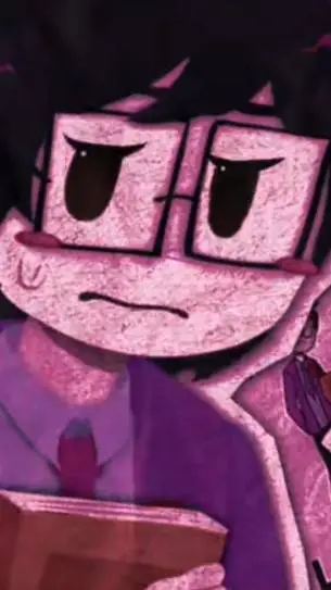 ai character: scary Larry young background