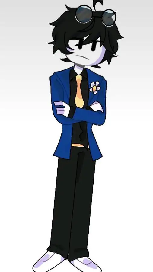 ai character: scary Larry swap background