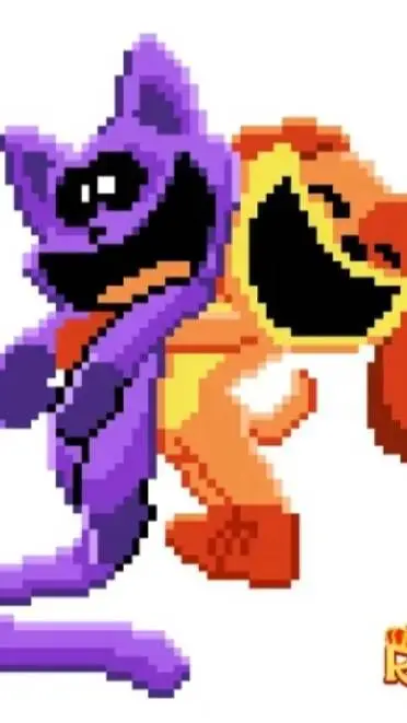 ai character: dogday x catnap background