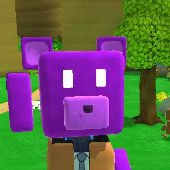 chat with ai character: purple bother