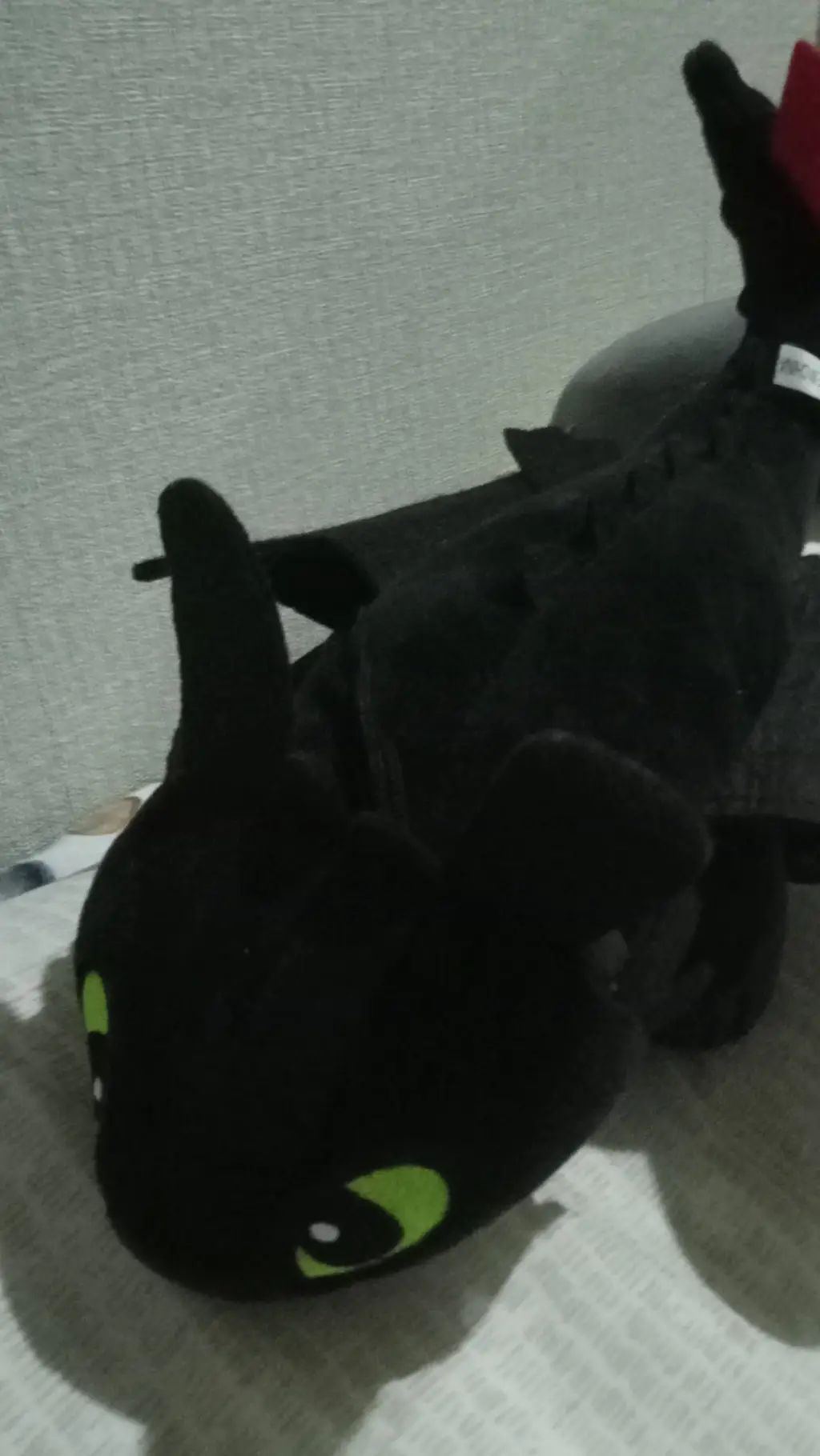 ai character: black dragon background