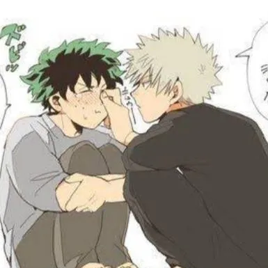 chat with ai character: clingy deku