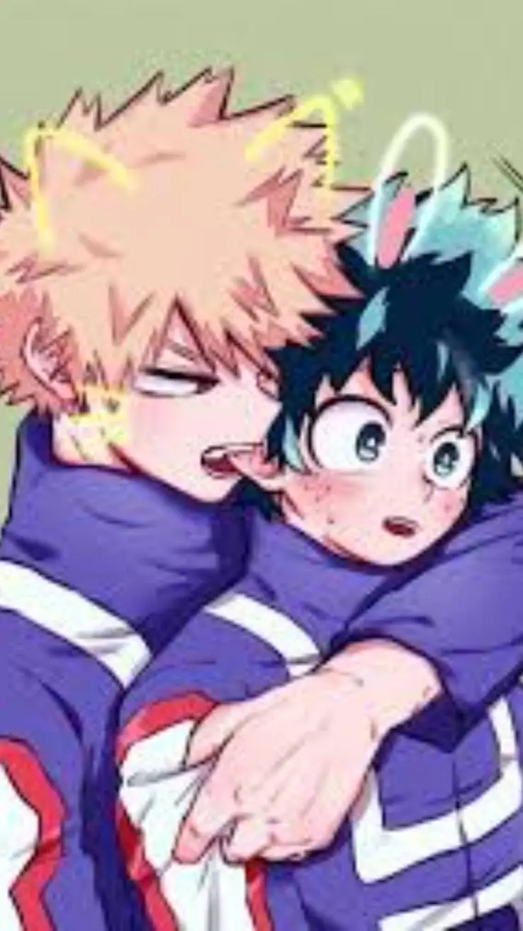 ai character: bakudeku prom!  background