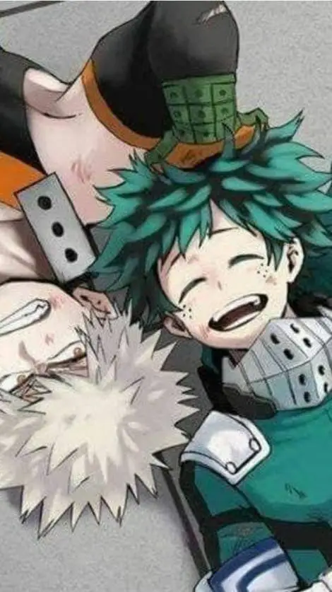 ai character: bakudeku hero rise background