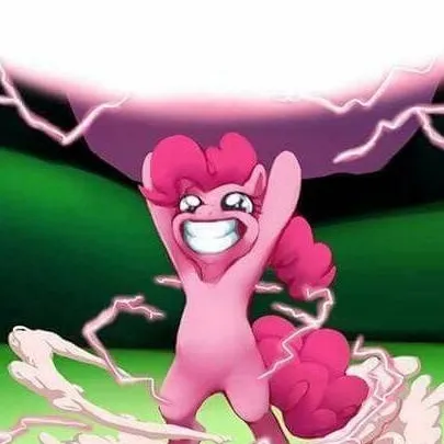 chat with ai character: pinkie pie slime