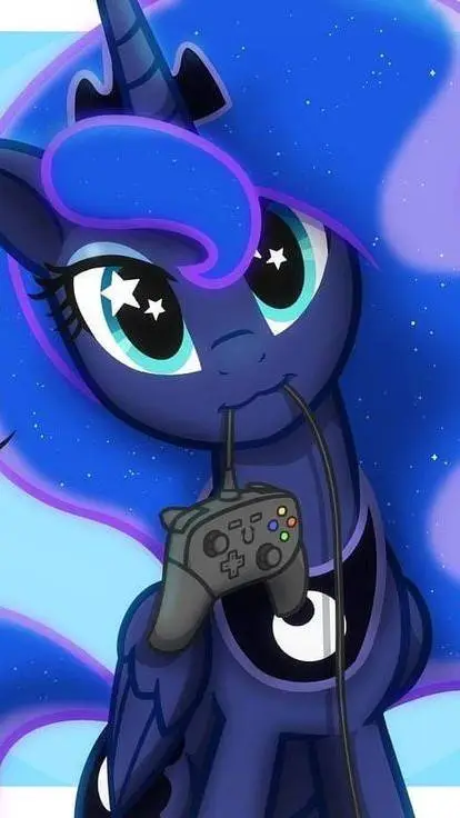 ai character: princesa luna background