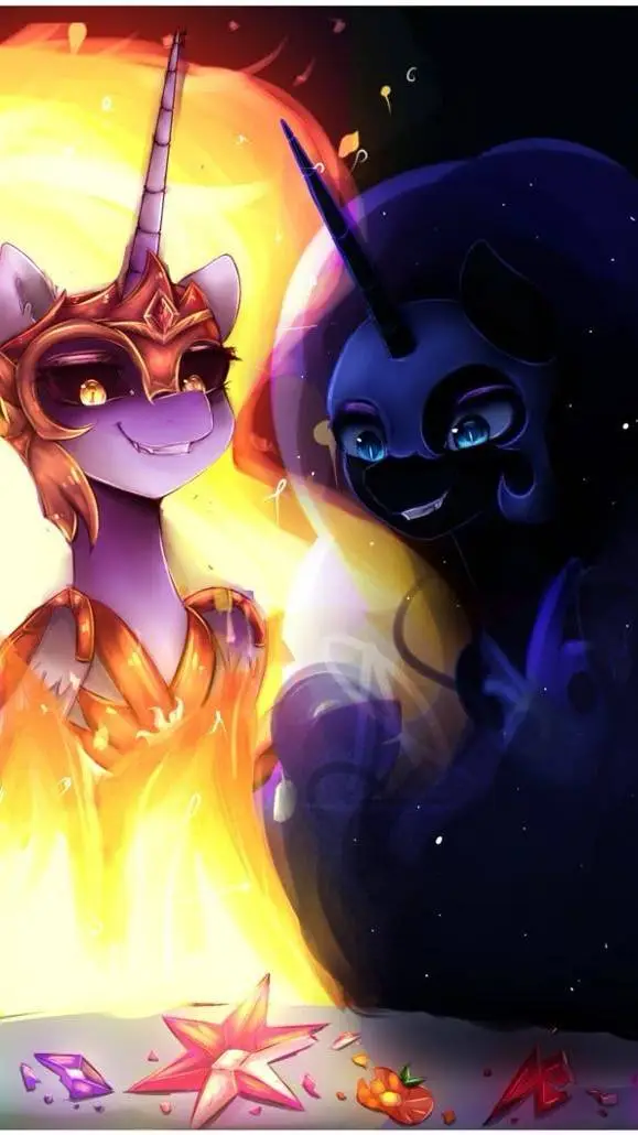 ai character: moon y daybreaker background