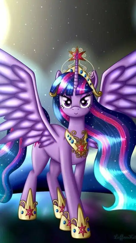 ai character: twilight sparkle  background