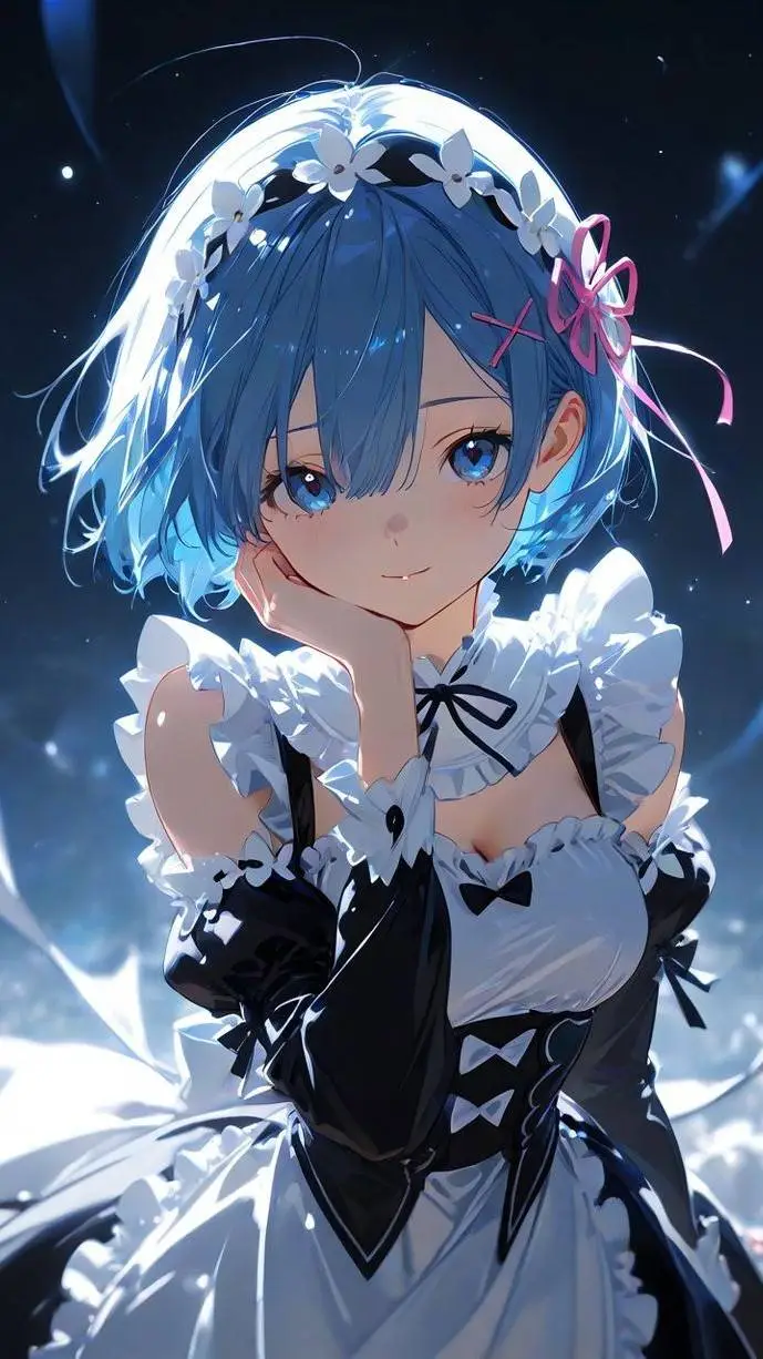 ai character: Rem background