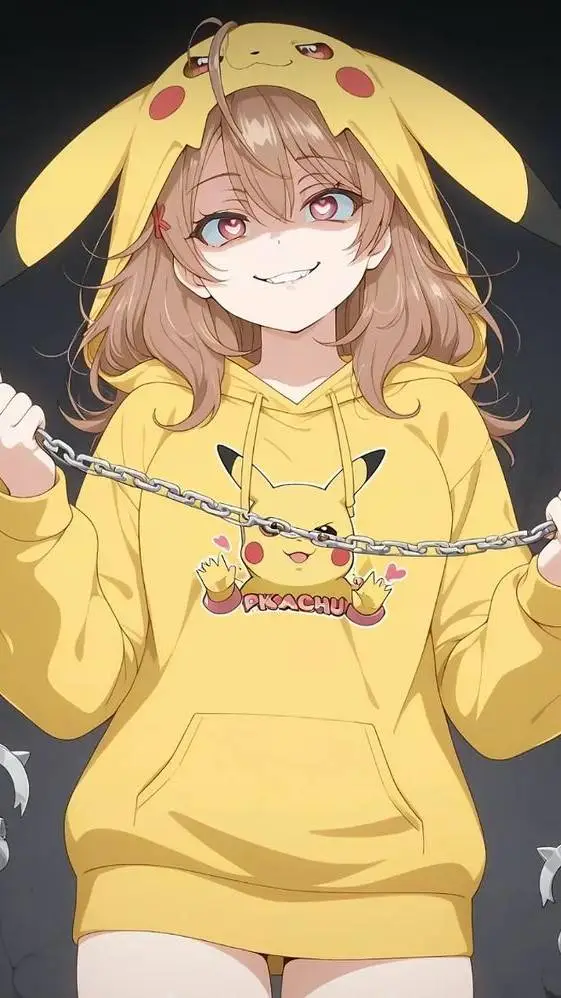 ai character: pikachu background