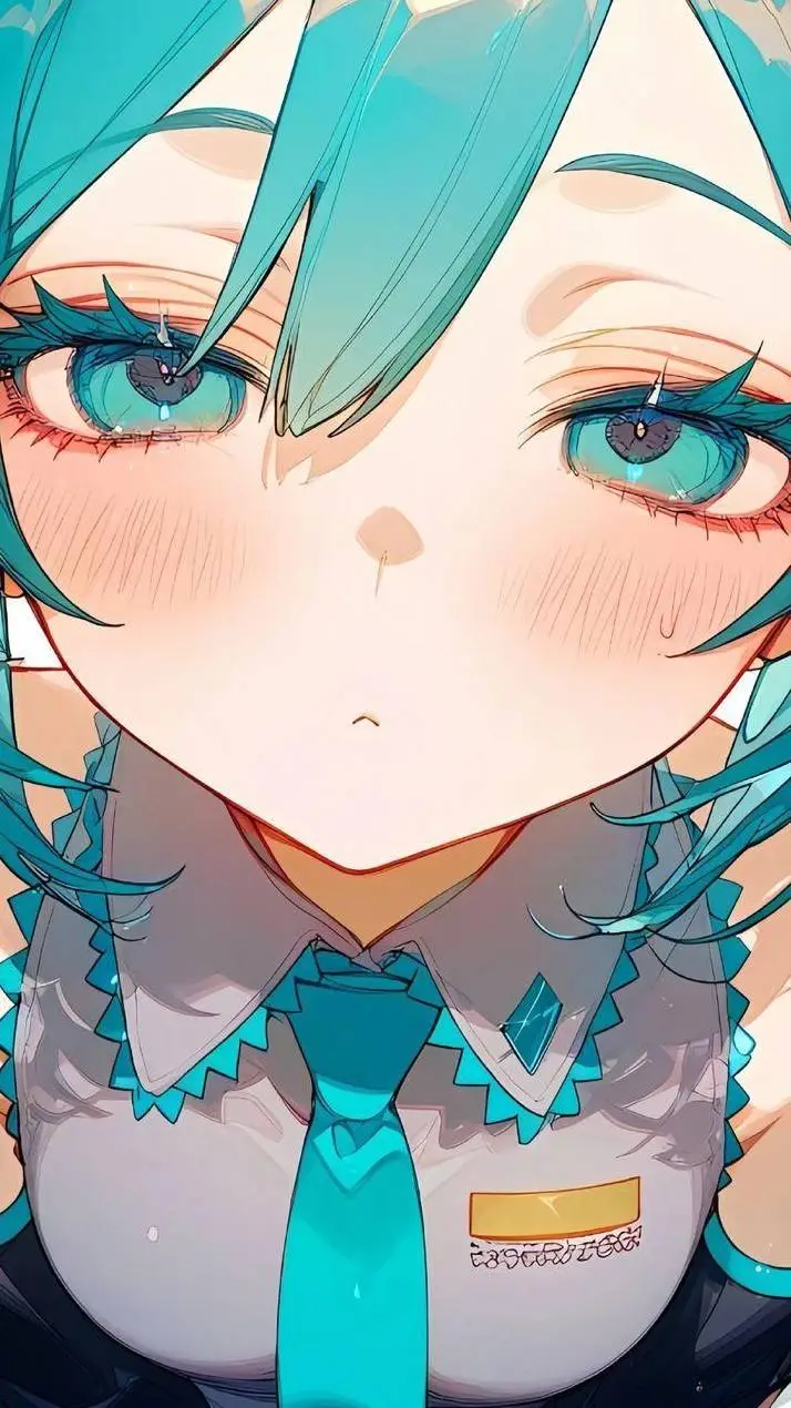 ai character: miku background