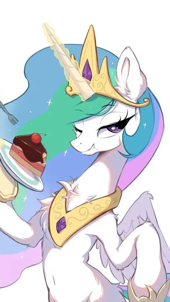 ai character: celestia background