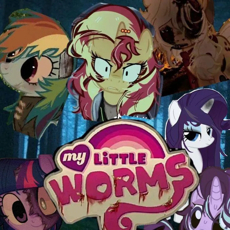 chat with ai character: my little worms 