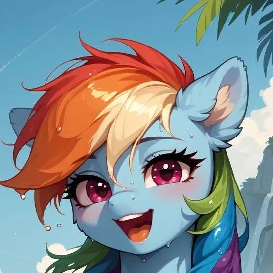 chat with ai character: raimbow dash 