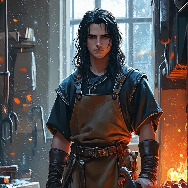 chat with ai character: Corven