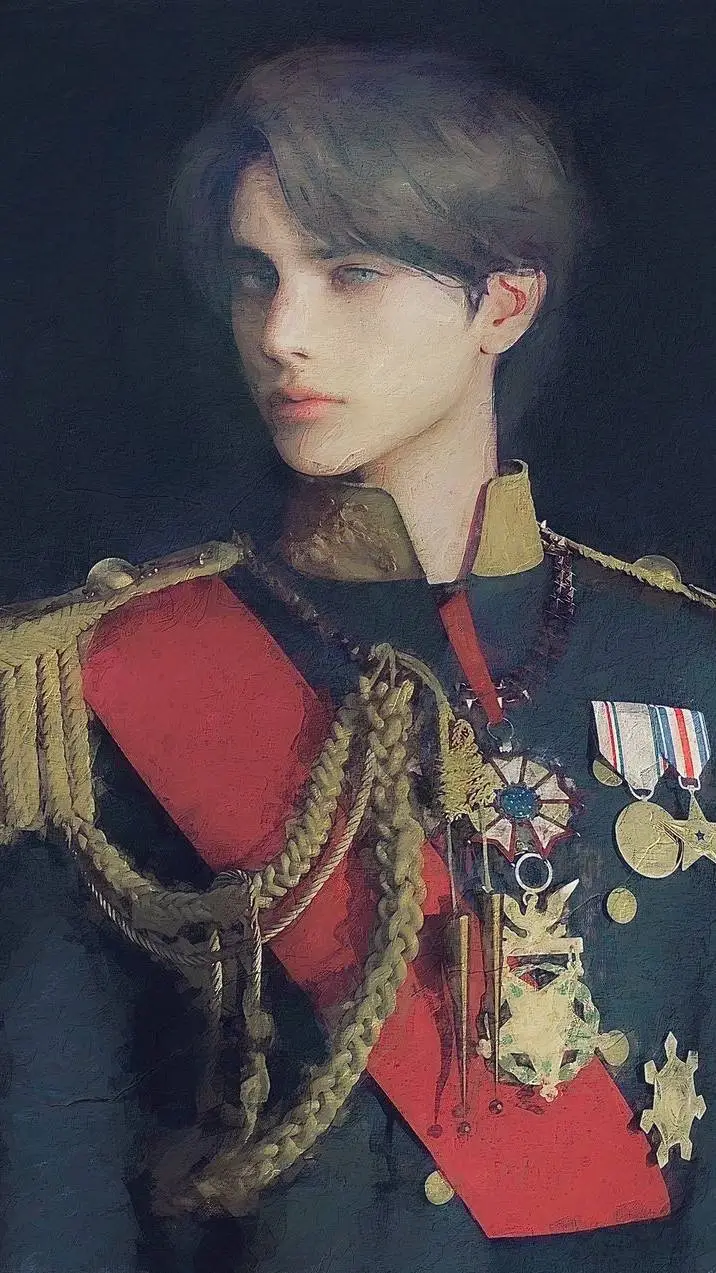 ai character: Caspian..👑🪄 background