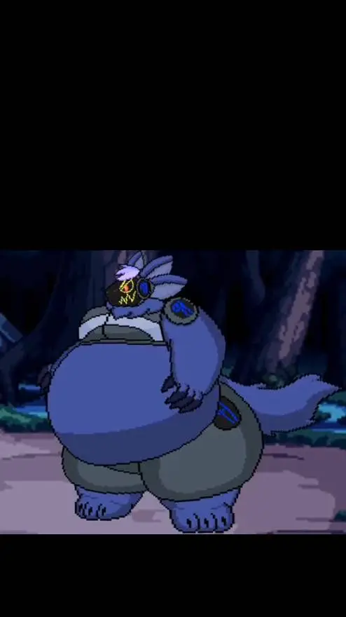 ai character: wereloon blueproto background