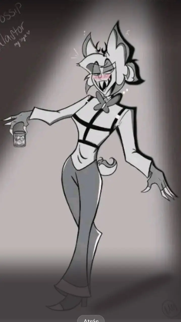 ai character: Alastor ebrio? background