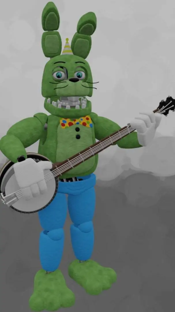 ai character: Jimbo the bunny background